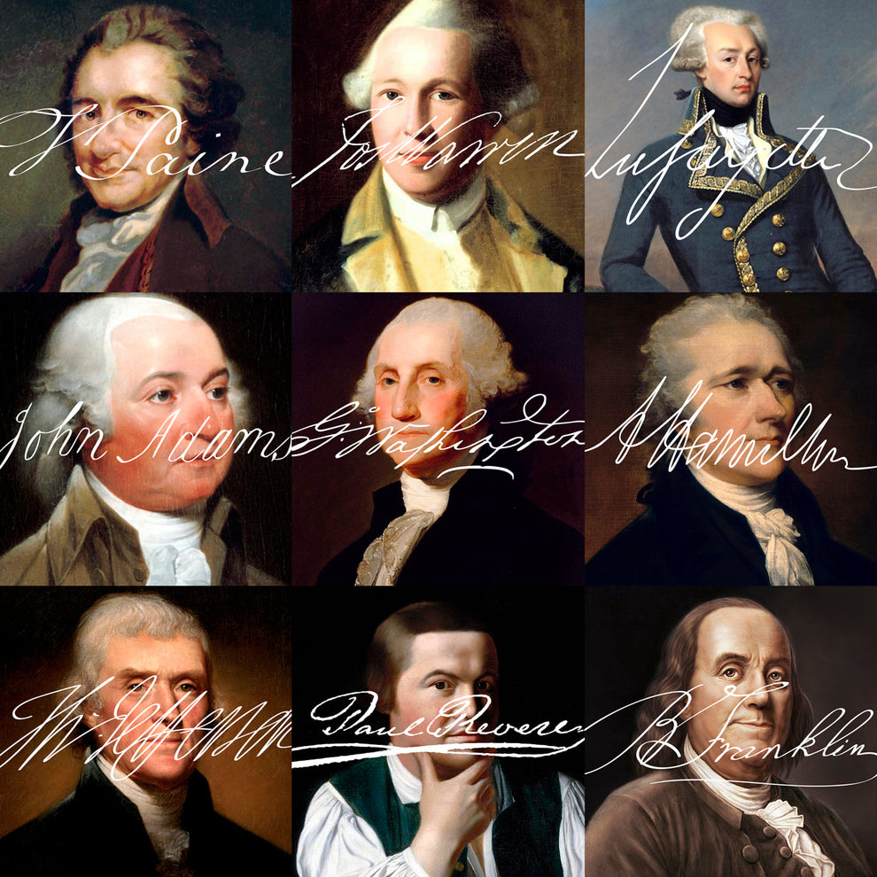 FREE Founding Father Signature Sticker – Liberty & Co.