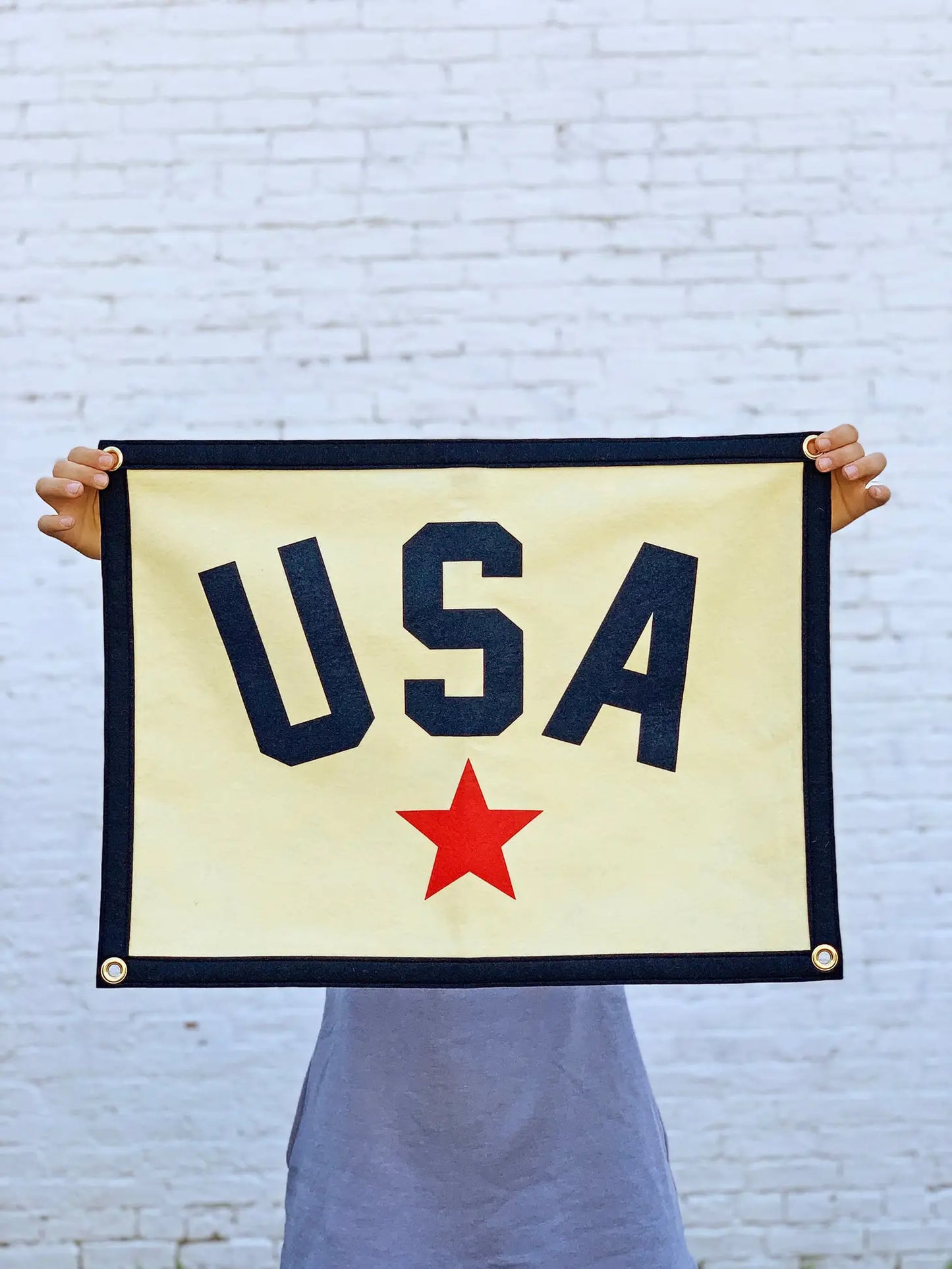 USA Camp Flag Banner