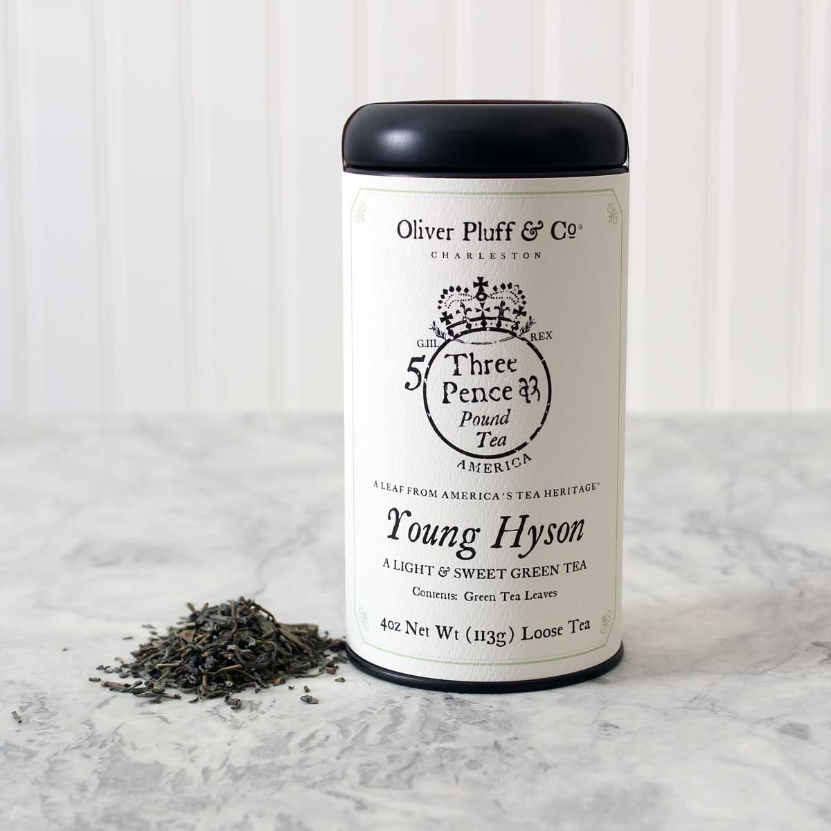 Young Hyson Loose Leaf Tea Tin