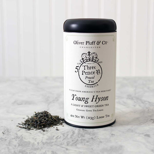 Young Hyson Loose Leaf Tea Tin