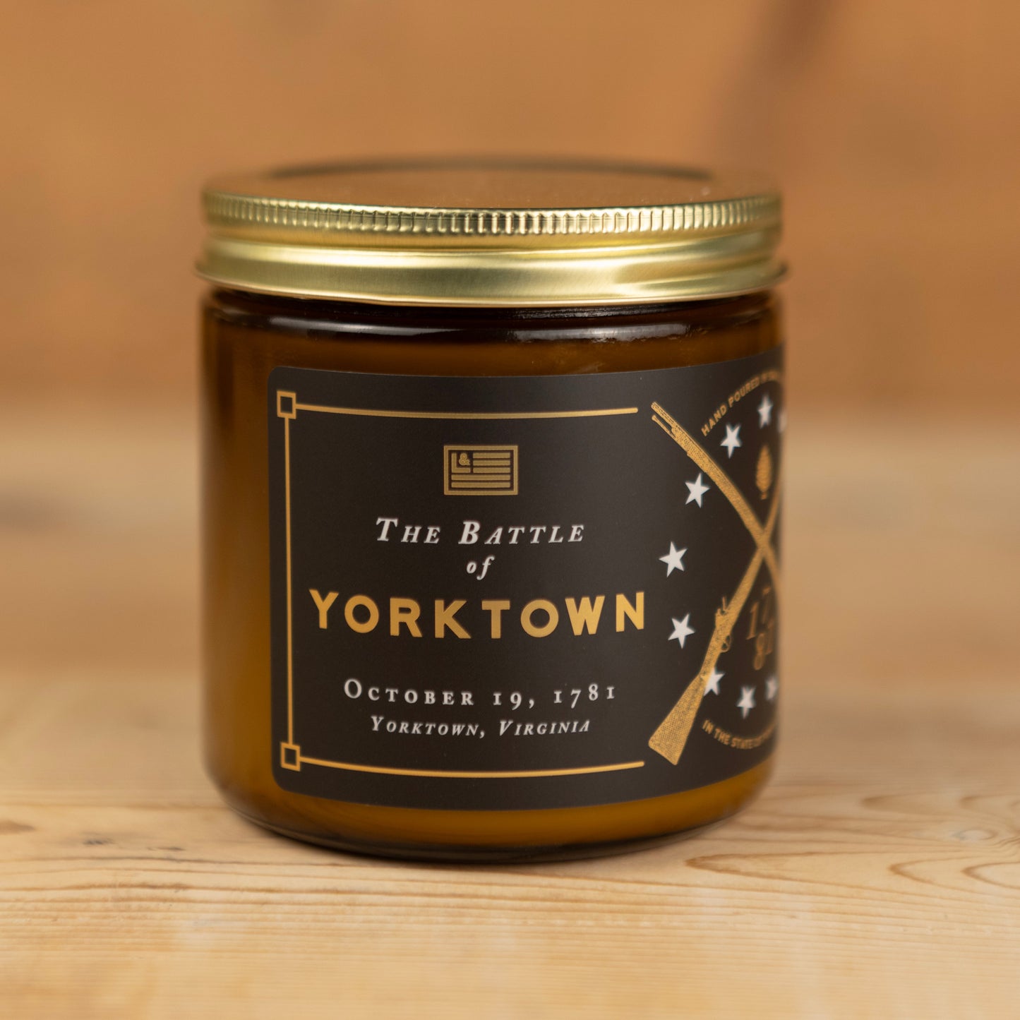 Battle of Yorktown Candle