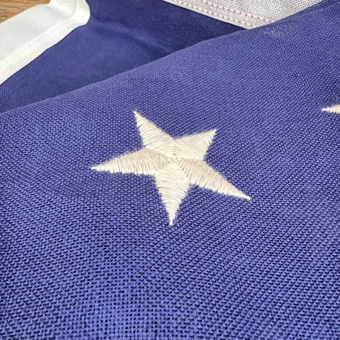 Betsy Ross Embroidered 13 Stars Flag