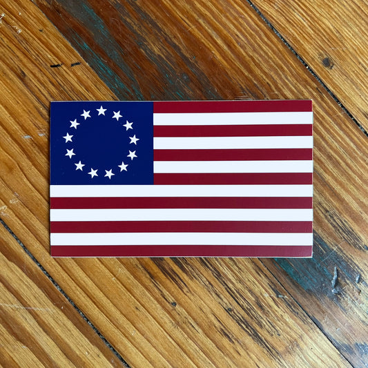 Betsy Ross Flag Sticker