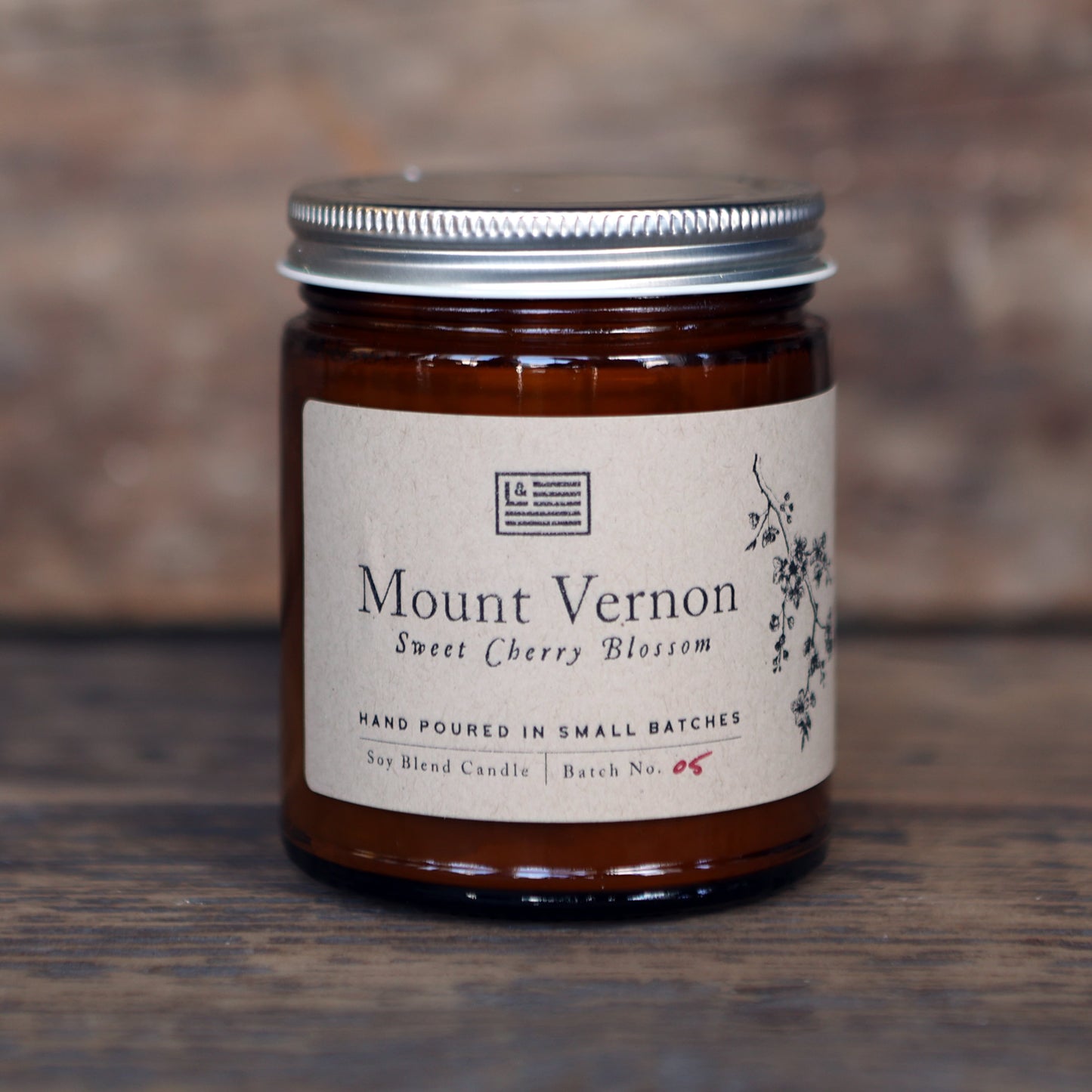 George Washington's Mount Vernon Candle