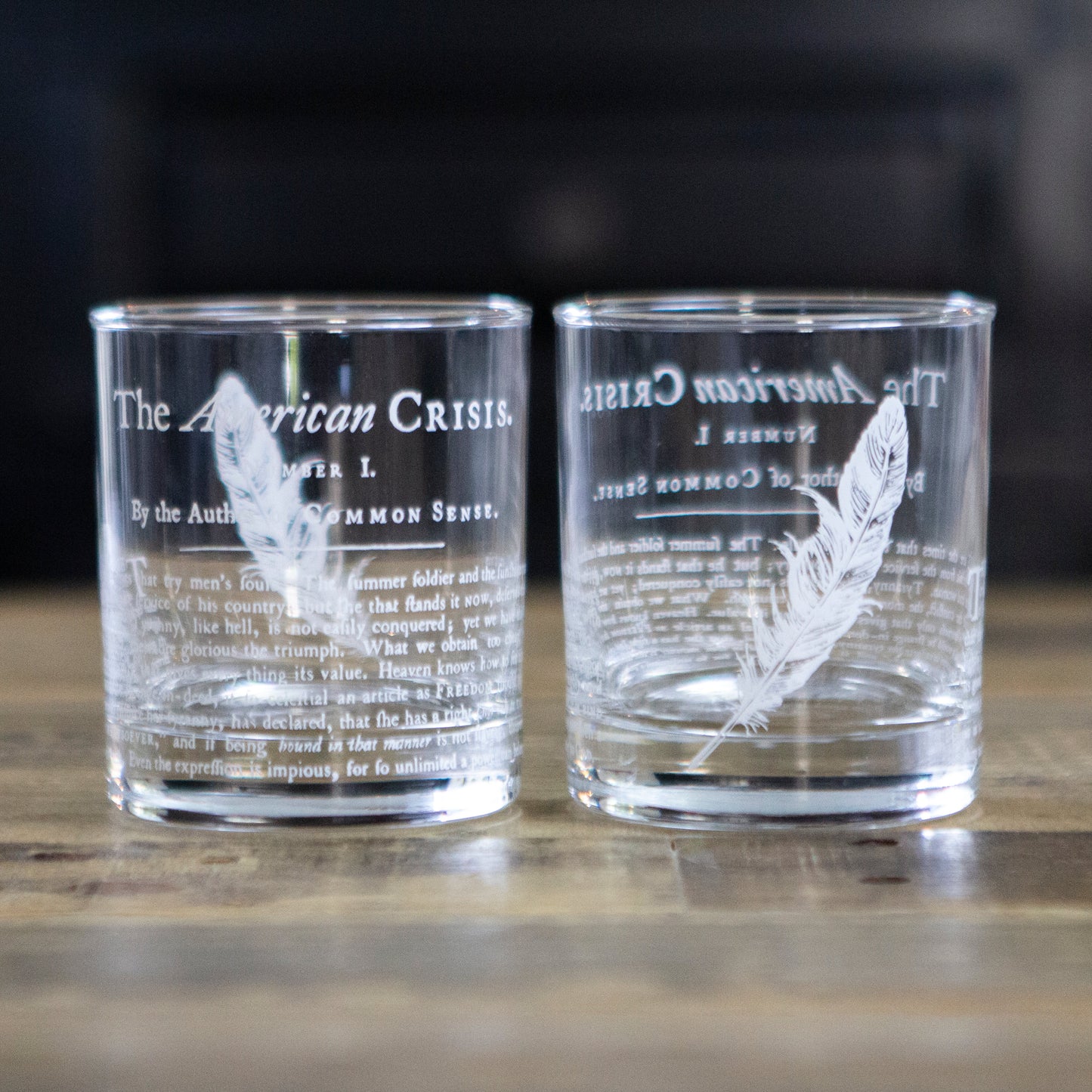 The American Crisis Whiskey Glass