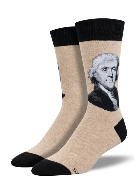 Thomas Jefferson Socksmith Sock