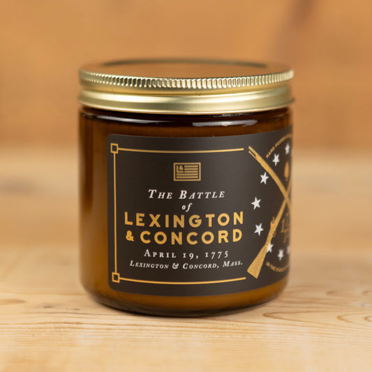 Battle of Lexington & Concord Candle