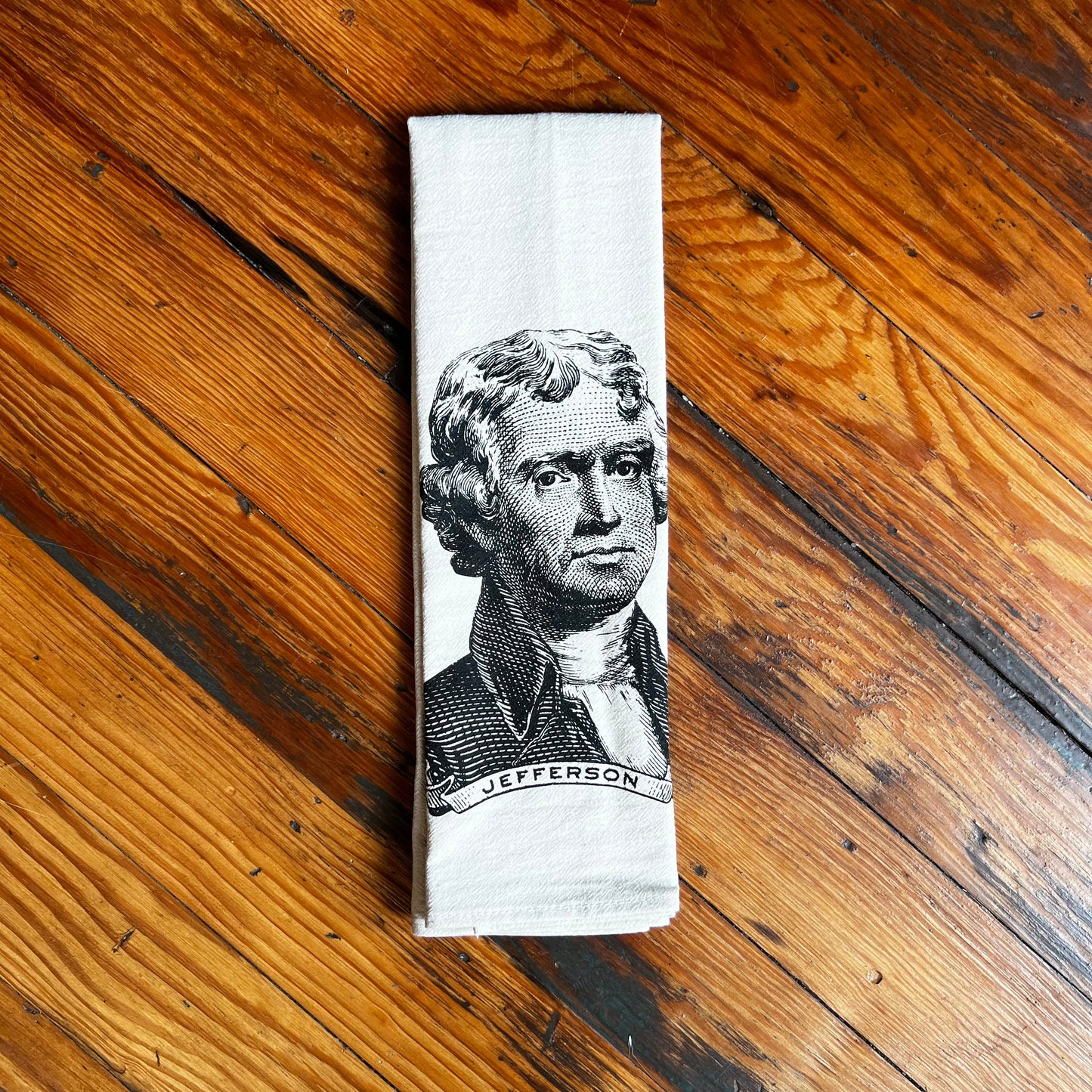 Thomas Jefferson Tea Towel