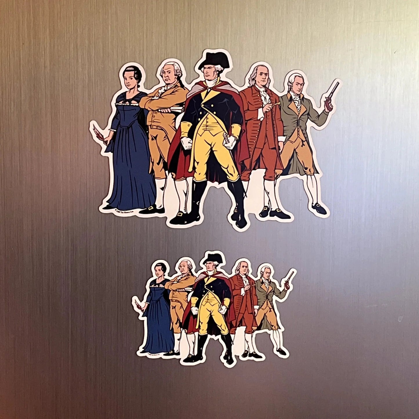 "Revolutionary Superheroes" Magnet with George Washington