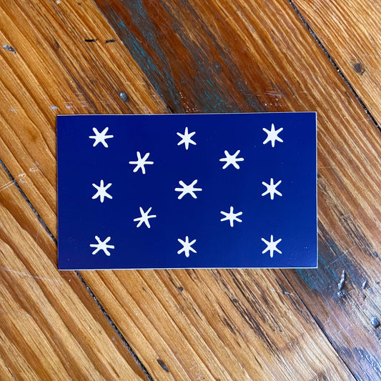 George Washington Standard Headquarters Flag Sticker