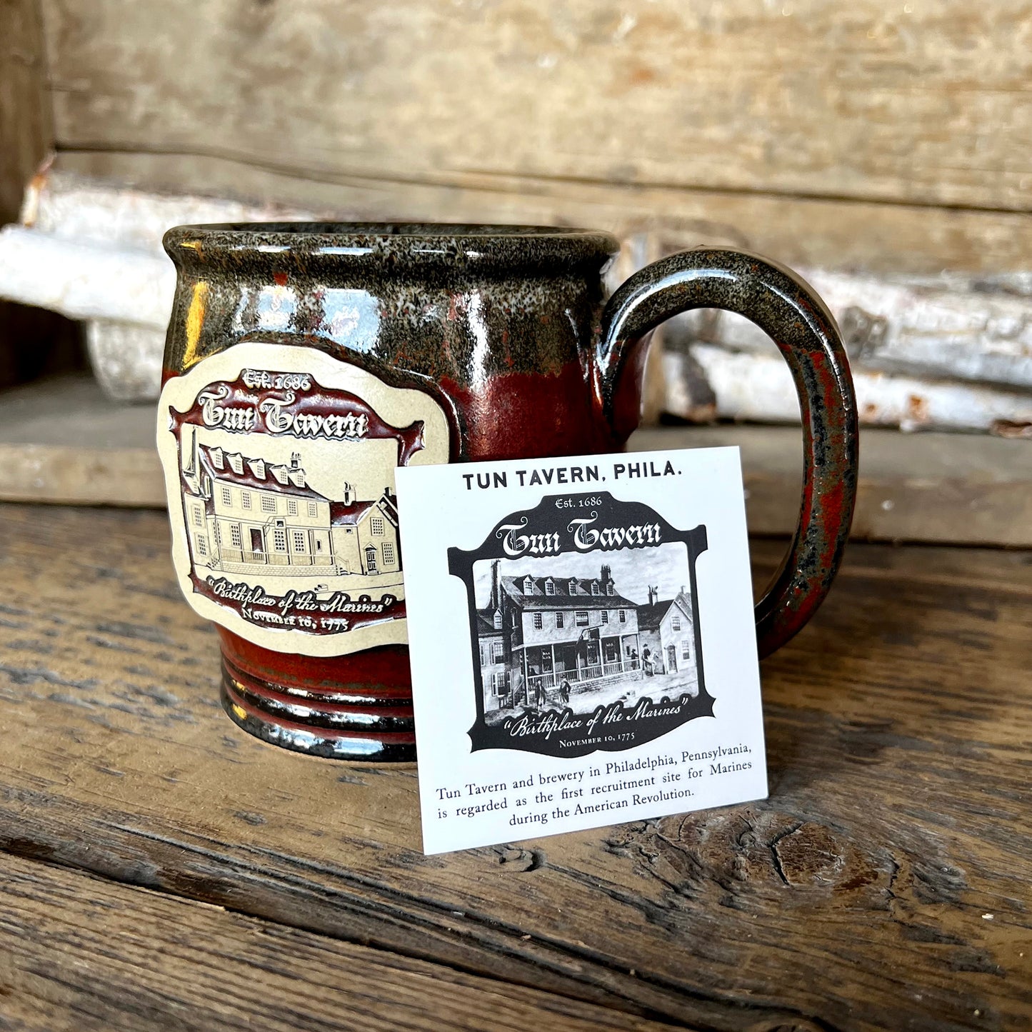 Tun Tavern Stoneware Mug