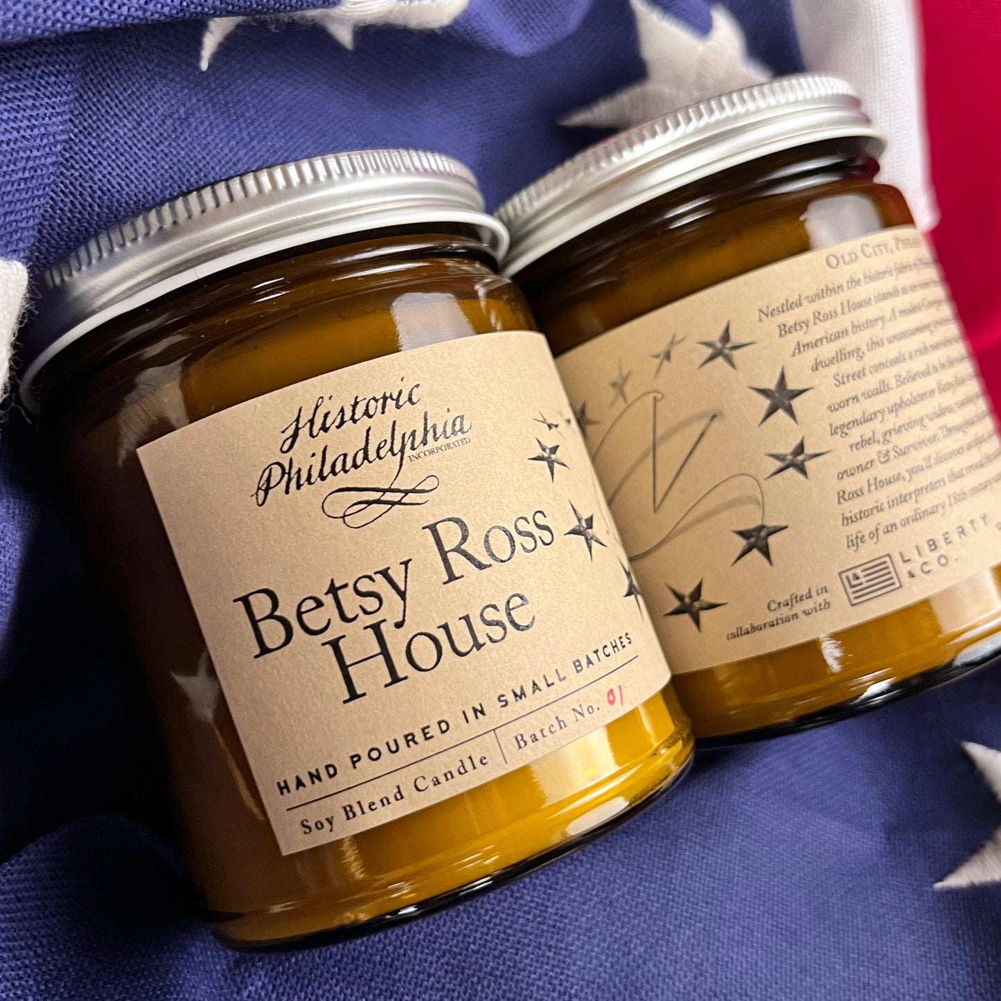 Betsy Ross House Candle