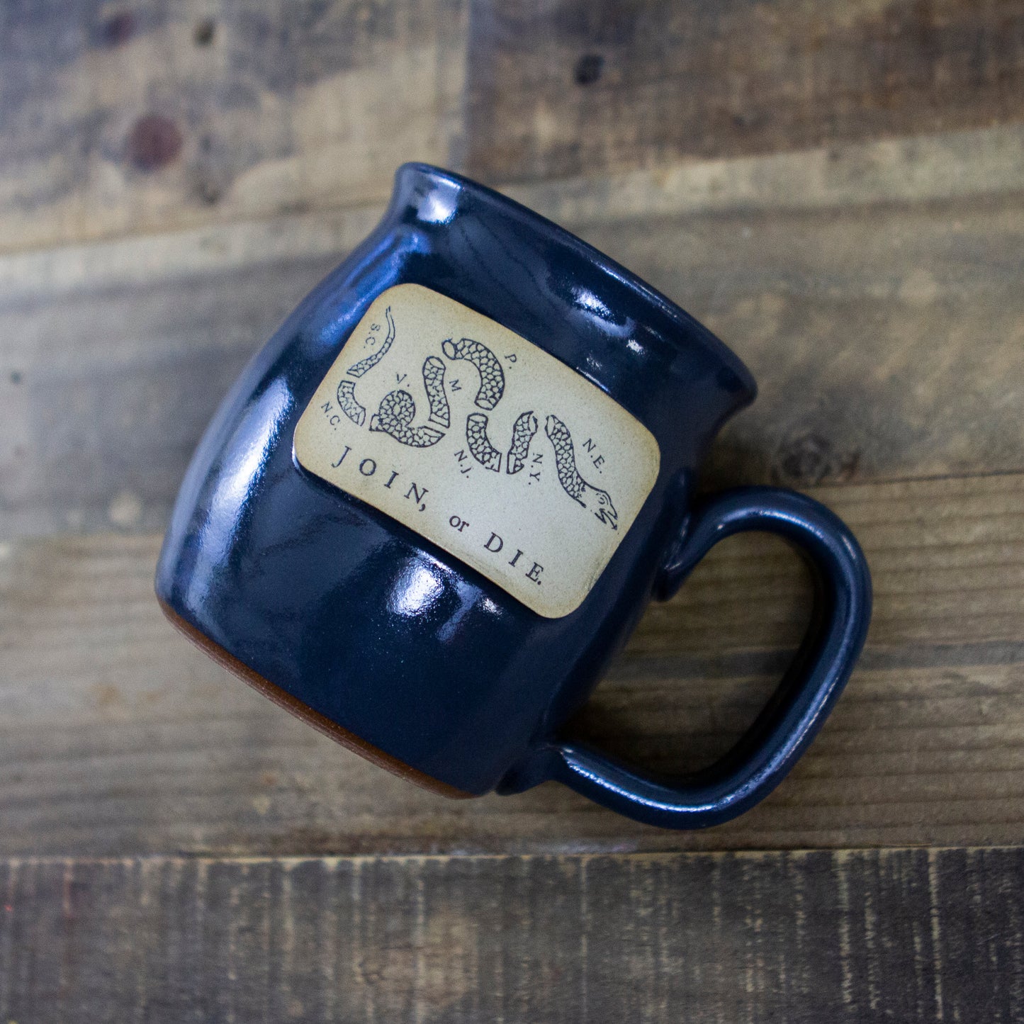 Join, or Die Stoneware Mug