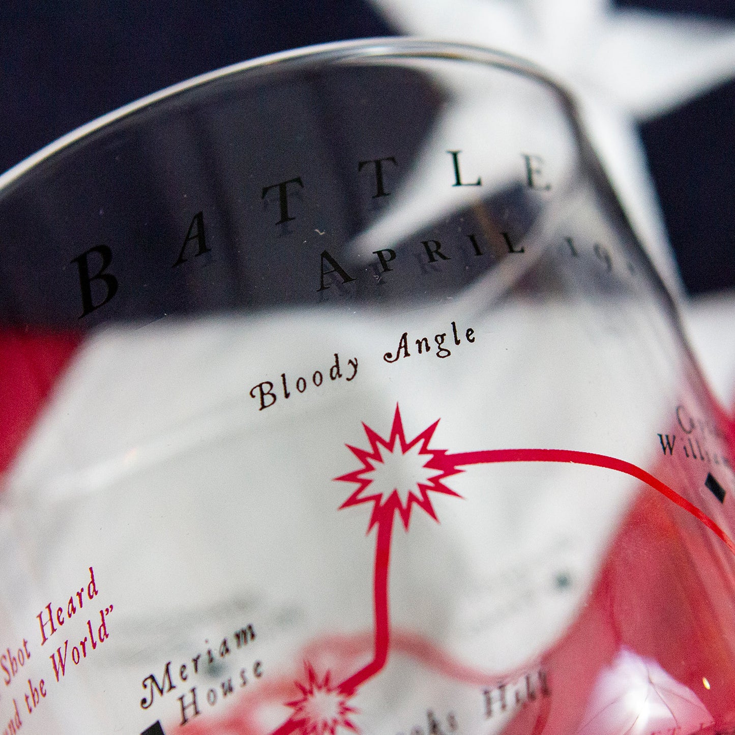 Battle Road Whiskey Glass