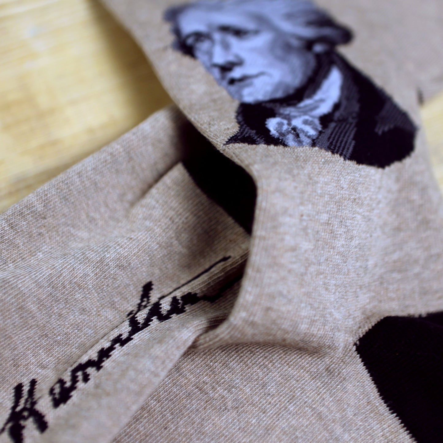 Alexander Hamilton Founding Father Sock