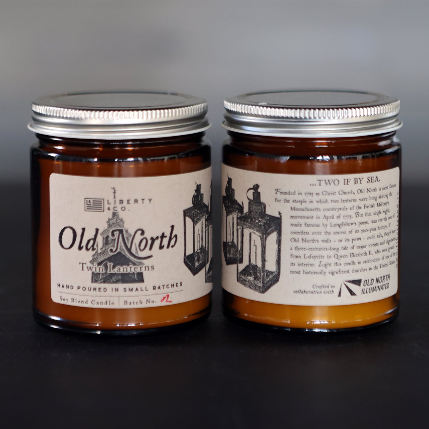 Old North Twin Lanterns Candle