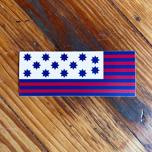 Guilford Courthouse Flag Sticker