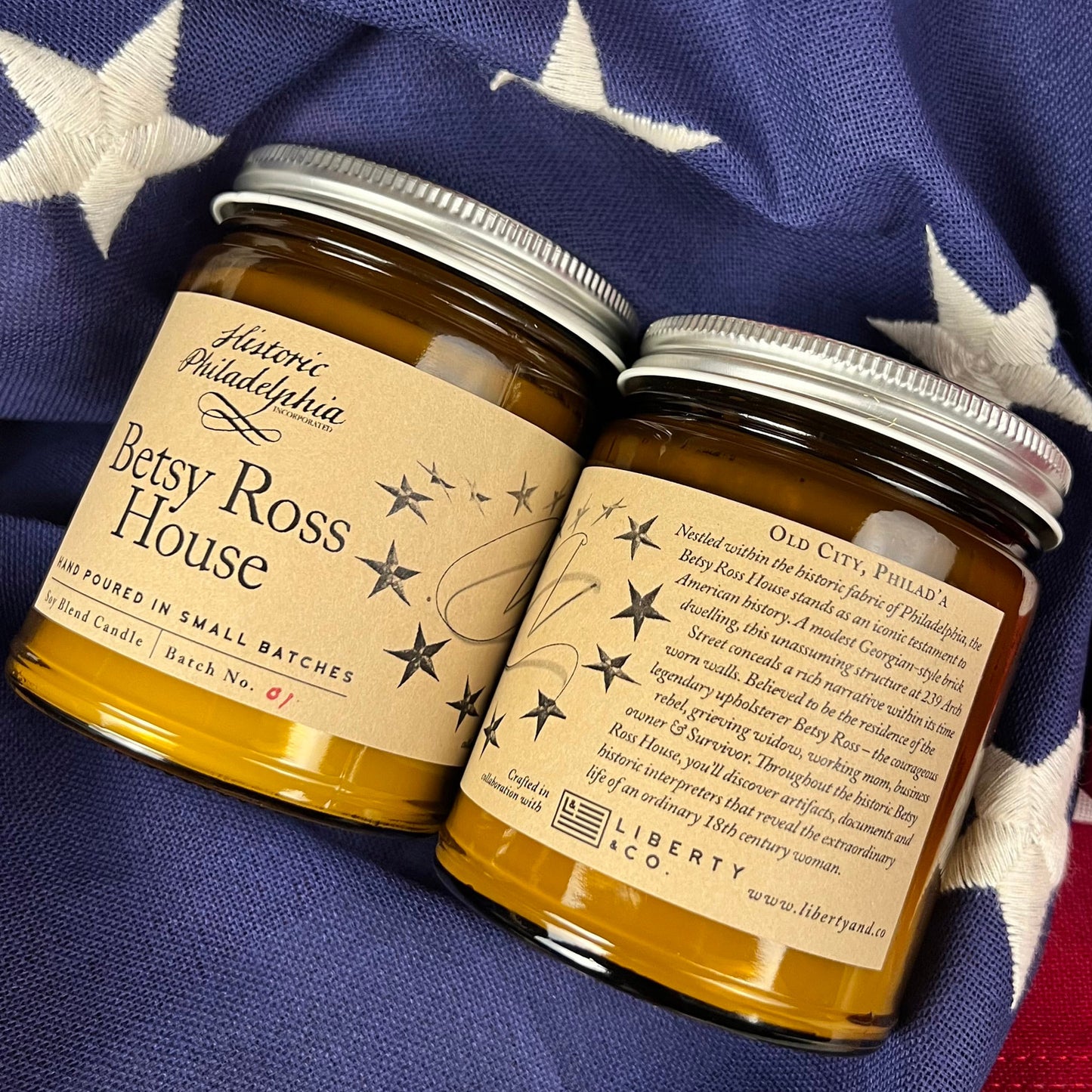 Betsy Ross House Candle