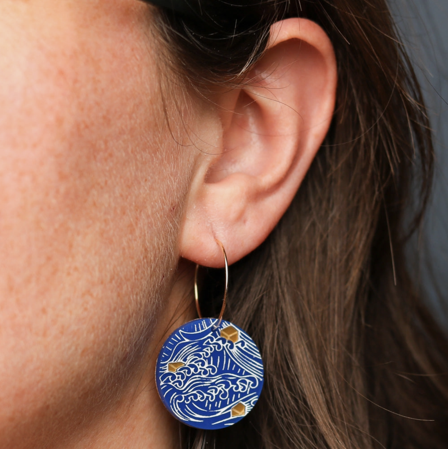 Tea in Boston Harbor Earrings