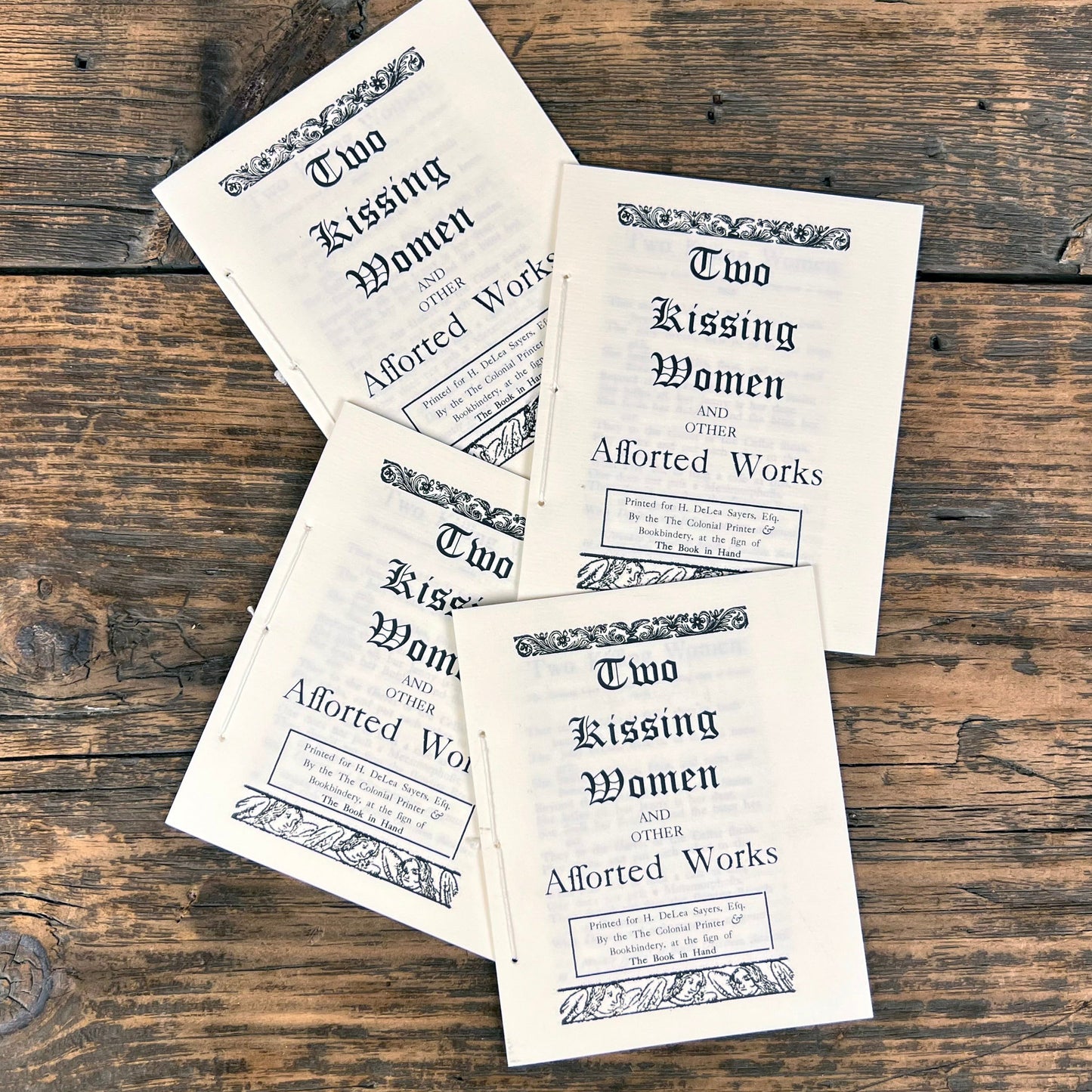 Two Kissing Women & Other Assorted Works Pamphlet