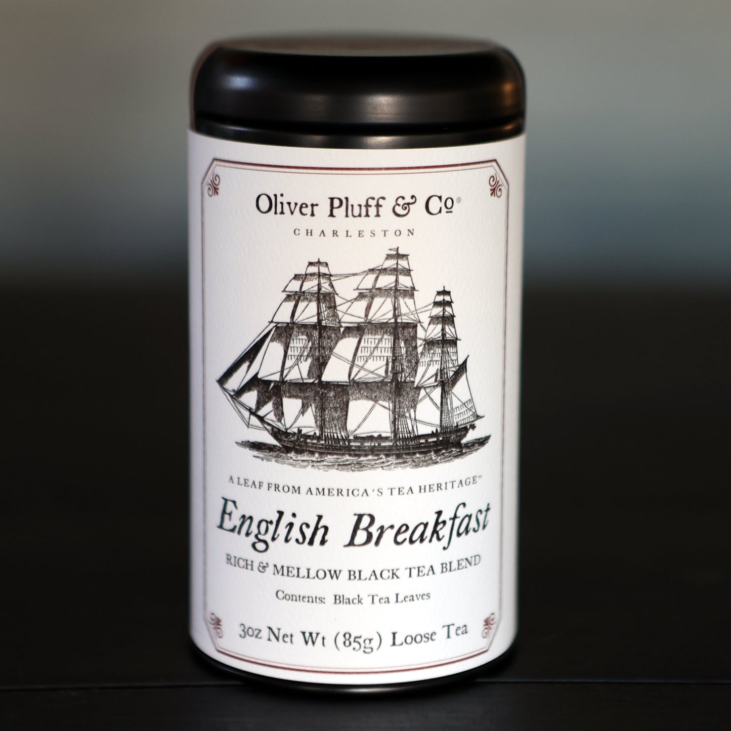 Oliver Pluff & Co. English Breakfast - Loose Tea in Signature Tea Tin