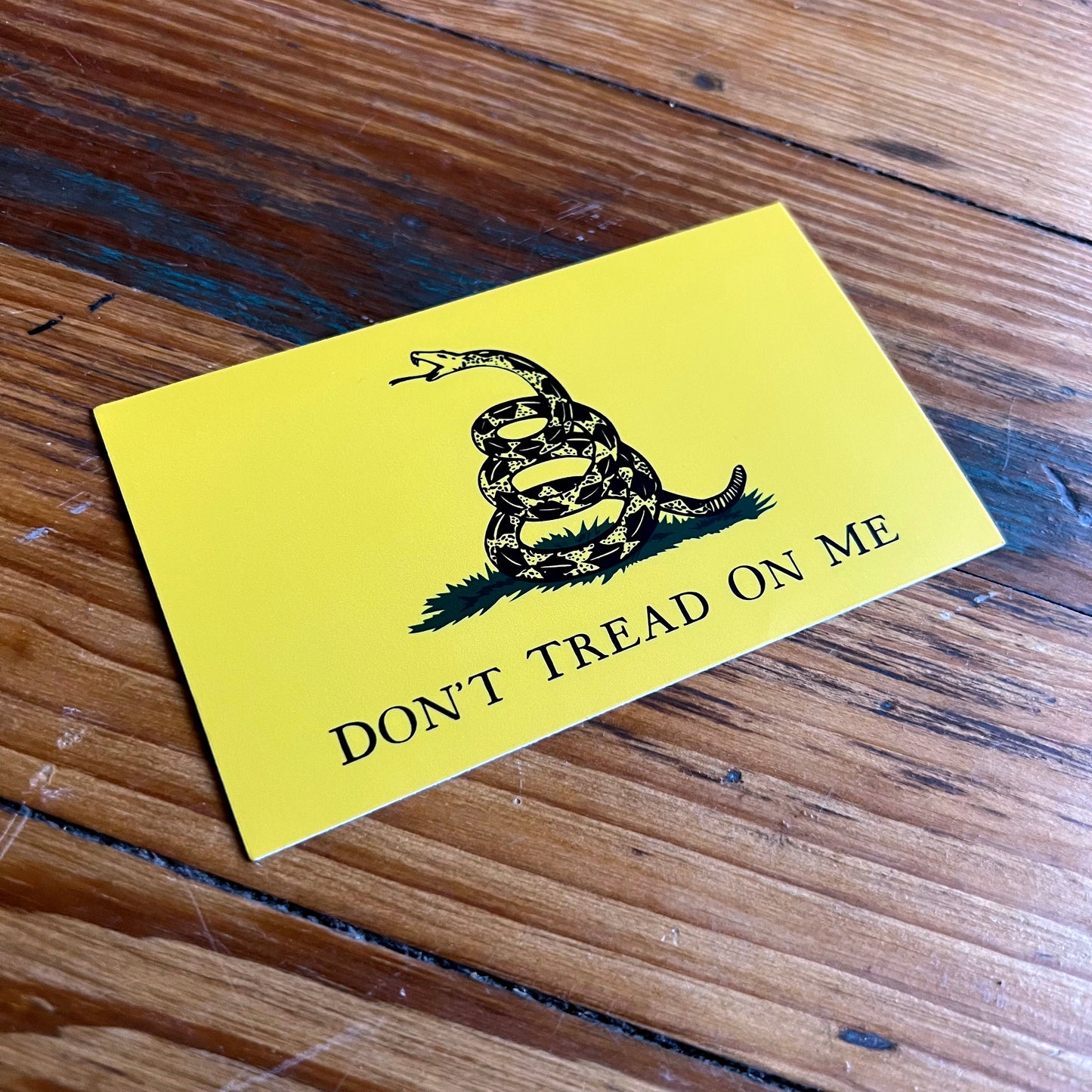 Gadsden Don't Tread on Me Flag Sticker