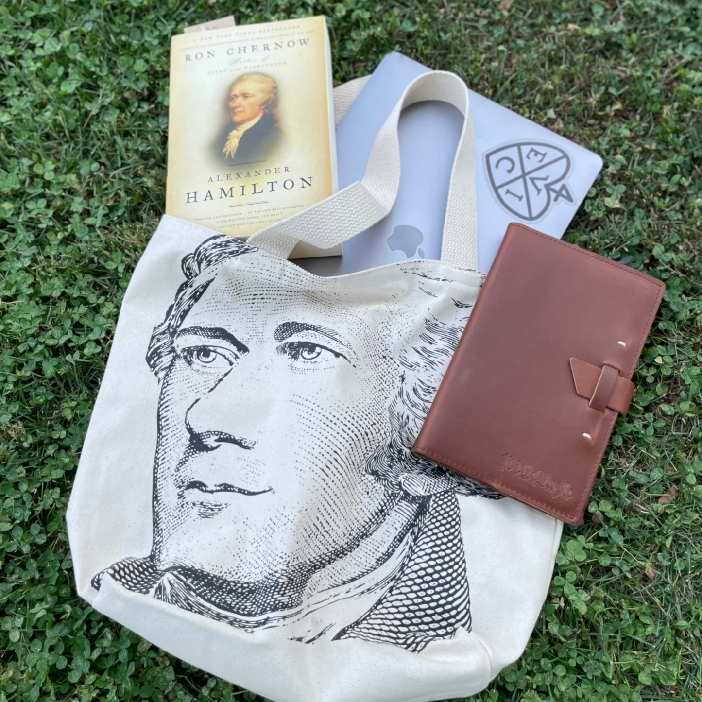 Alexander Hamilton Canvas Tote