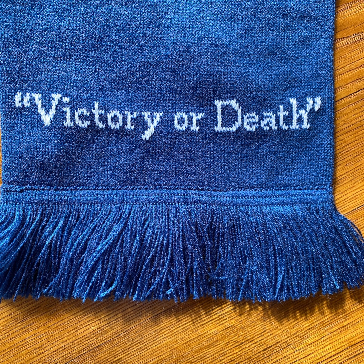 George Washington Signature "Victory or Death" Woven Scarf