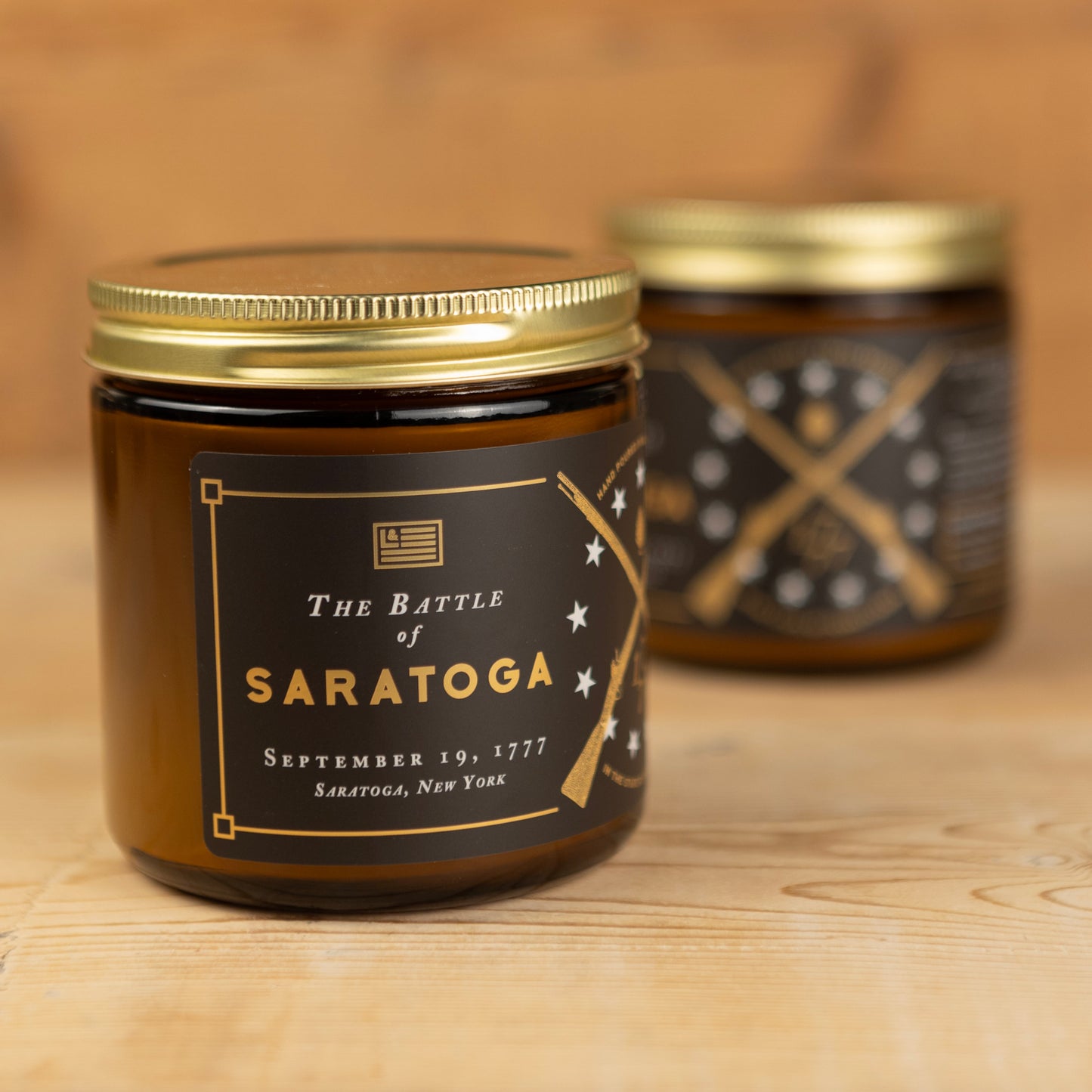 Battle of Saratoga Candle