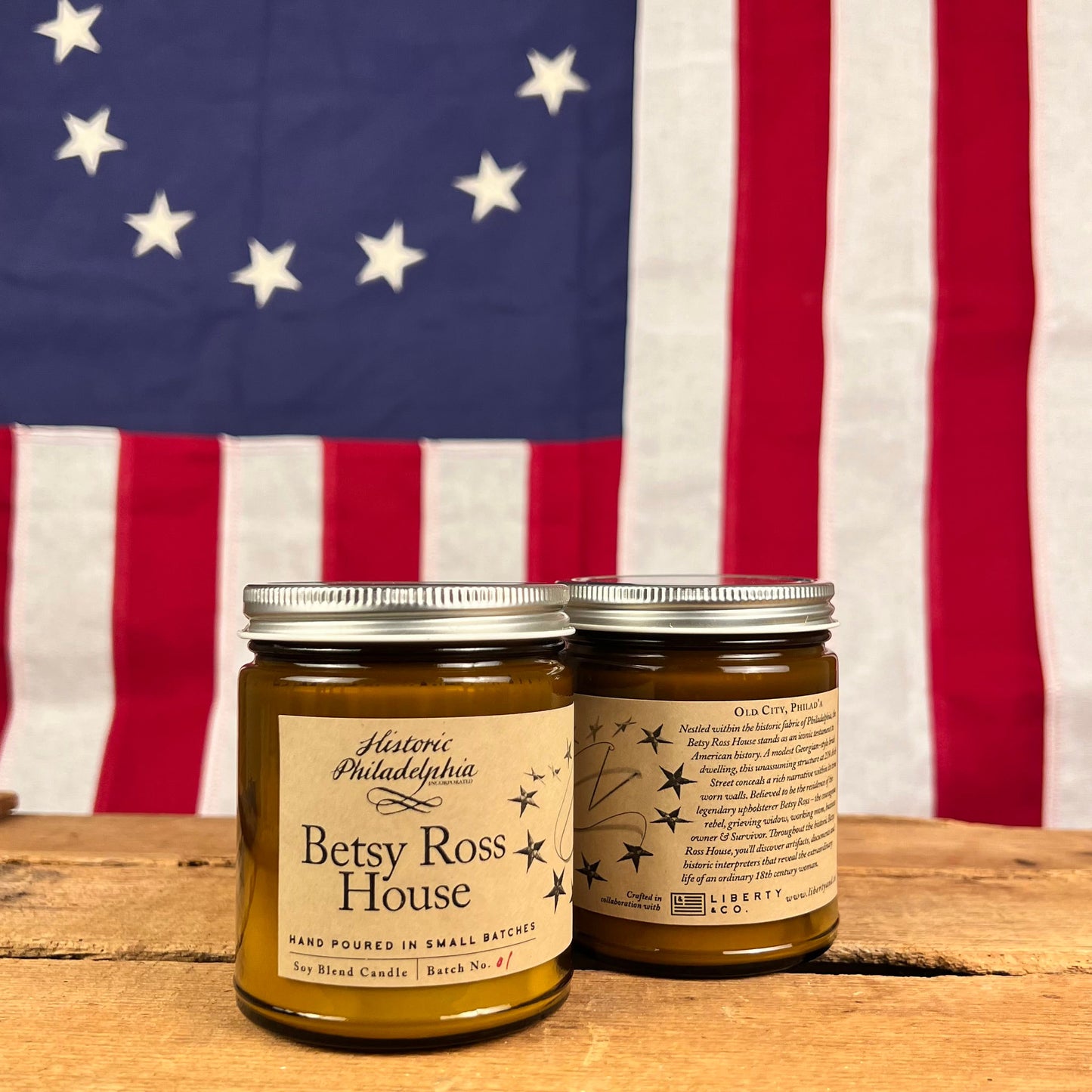 Betsy Ross House Candle