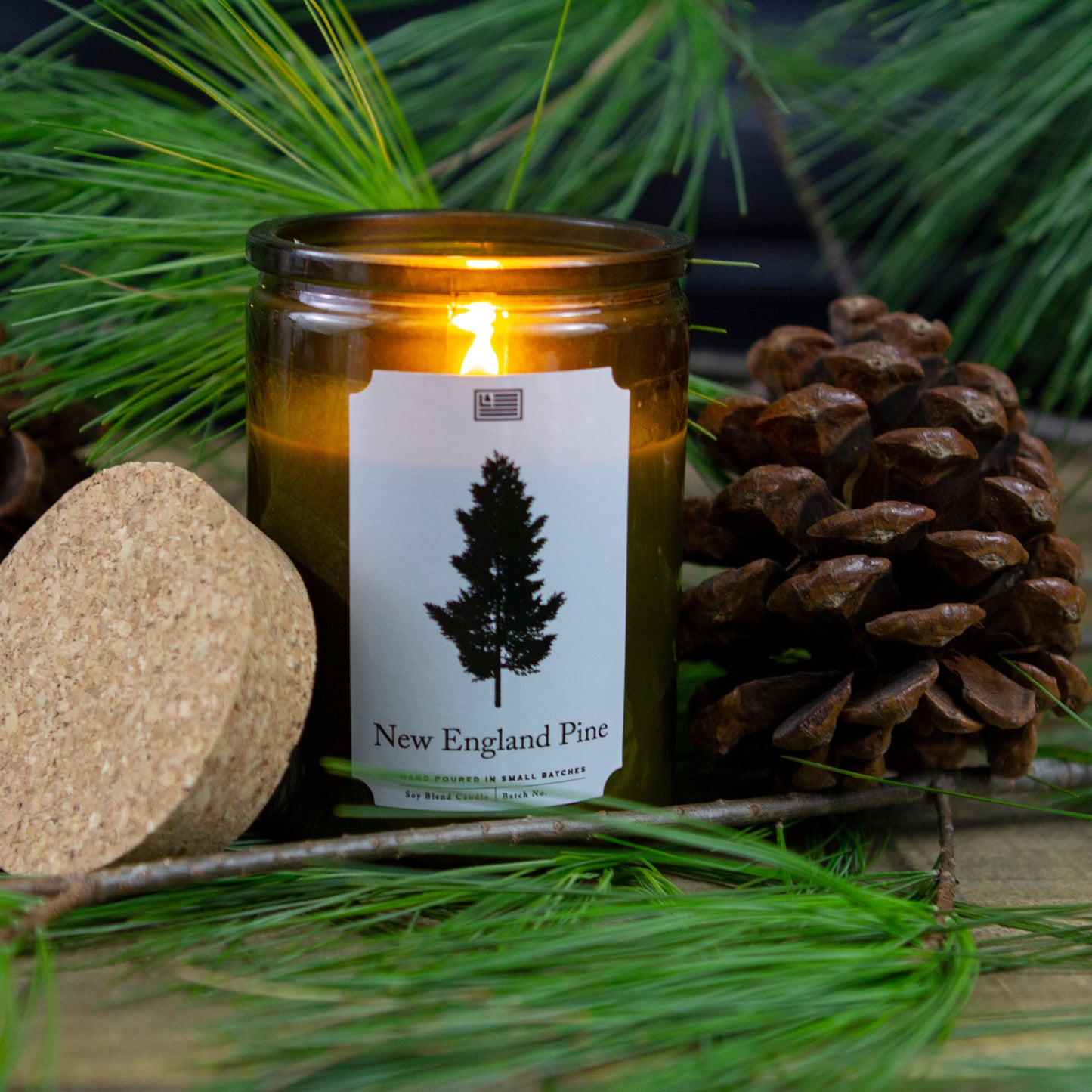 New England Pine Candle