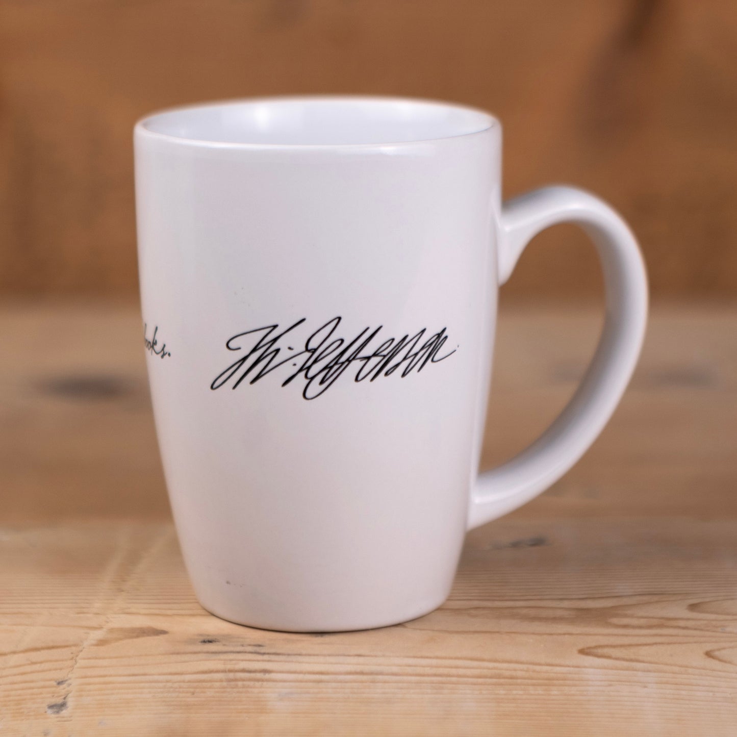 Thomas Jefferson "I Cannot Live Without Books" Mug