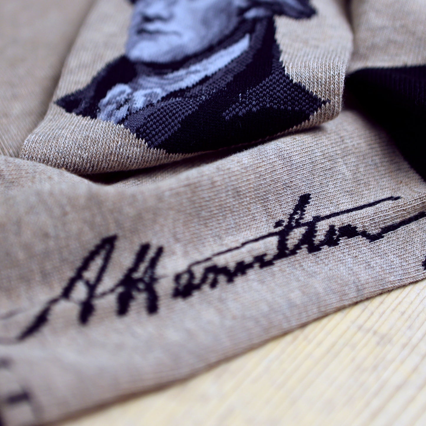 Alexander Hamilton Founding Father Sock