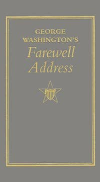 George Washington's Farewell Address Book