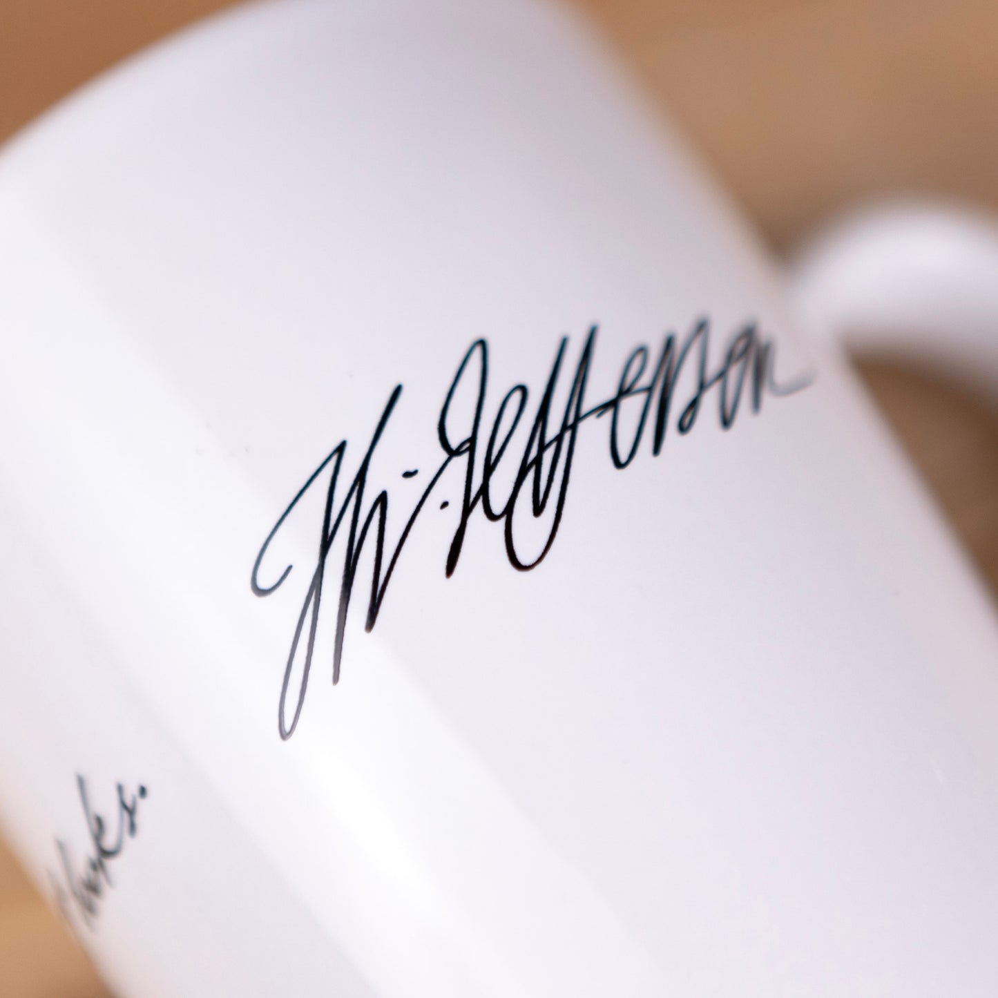 Thomas Jefferson "I Cannot Live Without Books" Mug