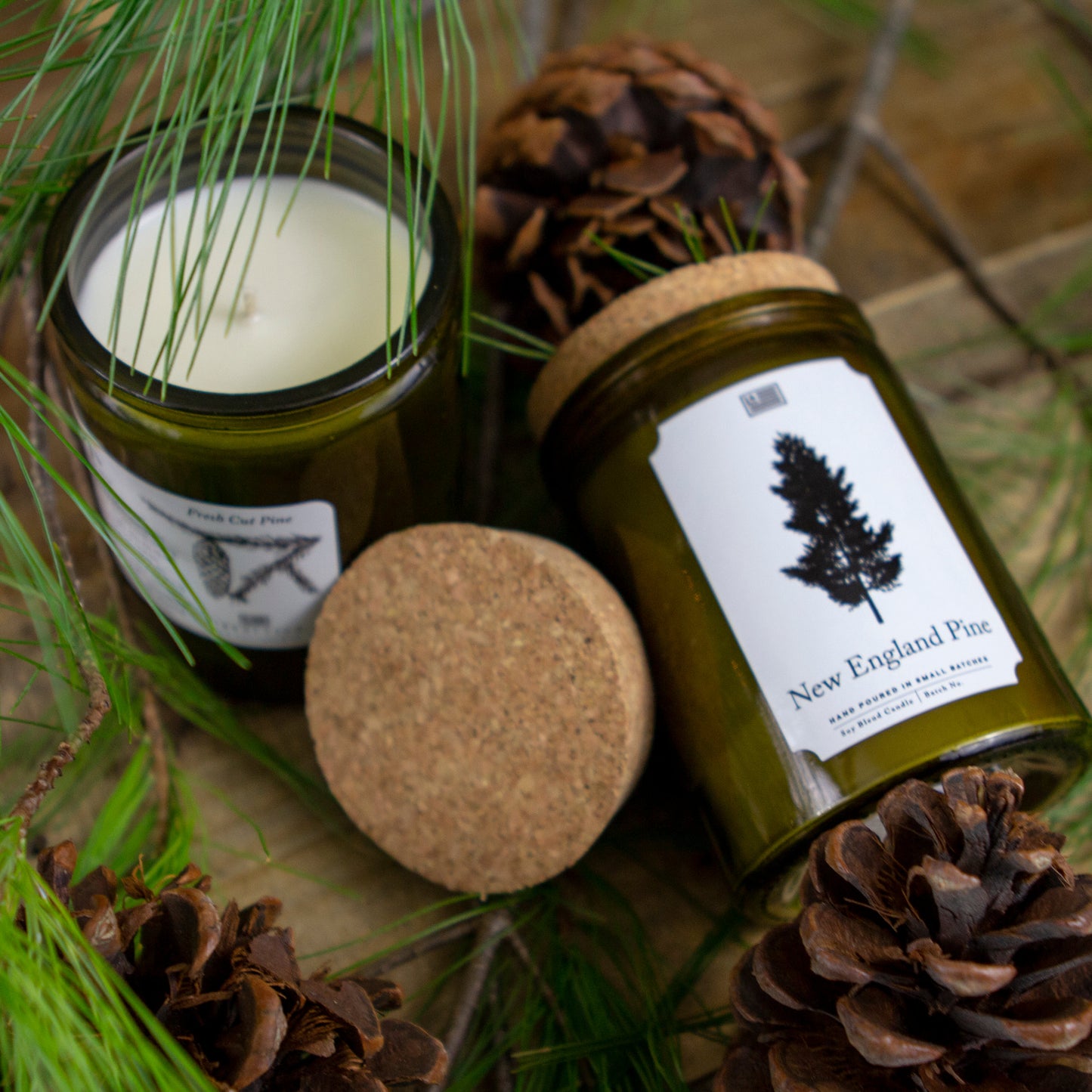 New England Pine Candle