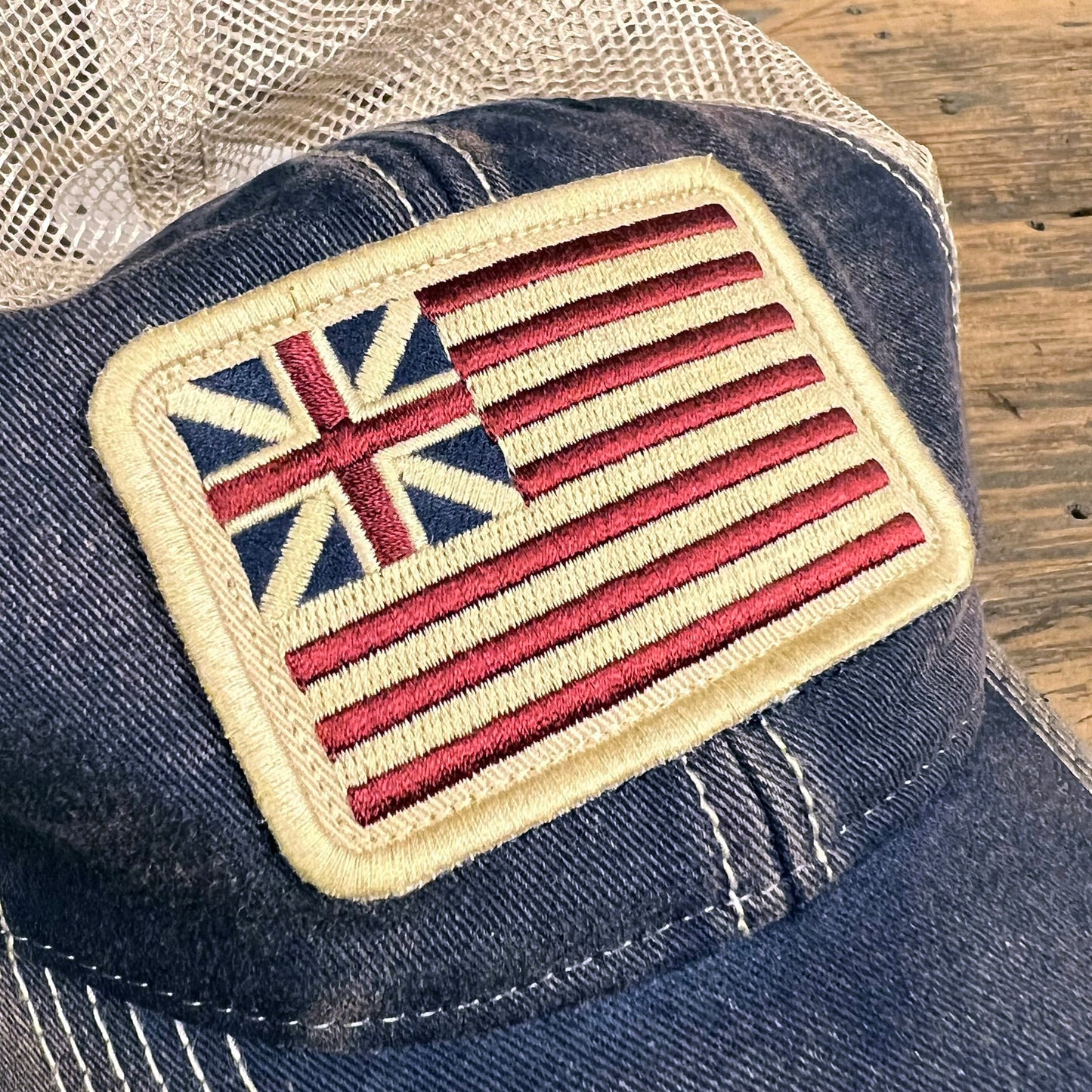 Grand Union Flag Faded Trucker Hat