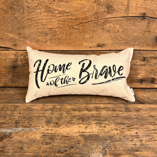 Home of the Brave Pillow