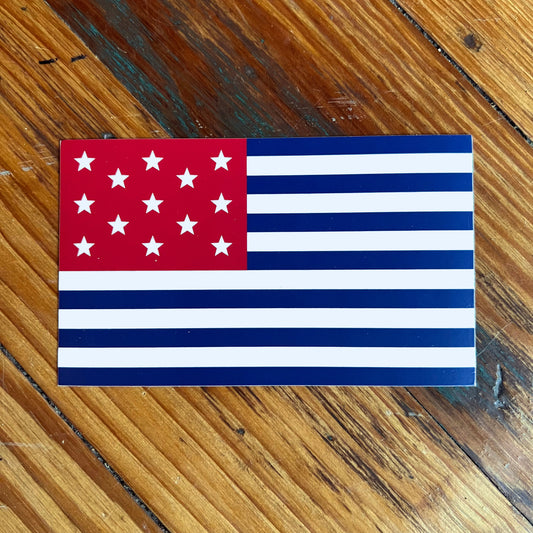 Fort Mercer Flag Sticker