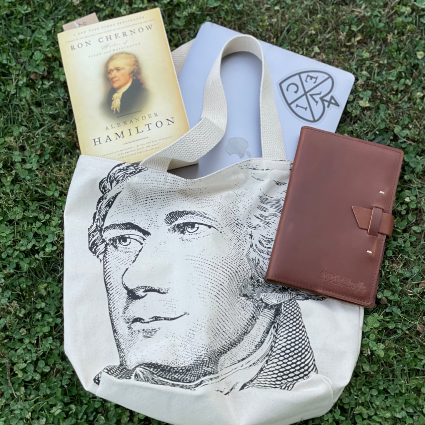 Alexander Hamilton Canvas Tote