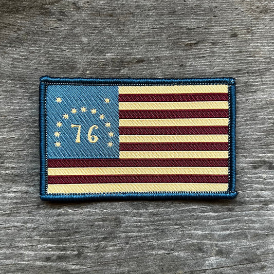 Fort Bennington Flag Morale Patch by Texas 144.1