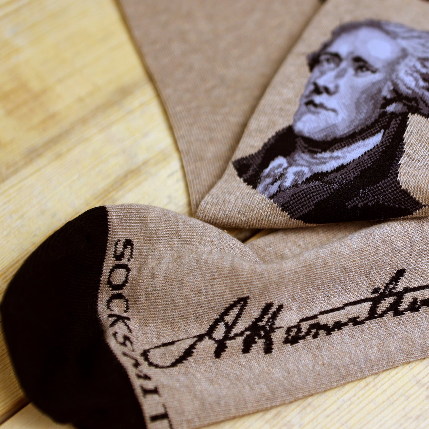 Alexander Hamilton Founding Father Sock