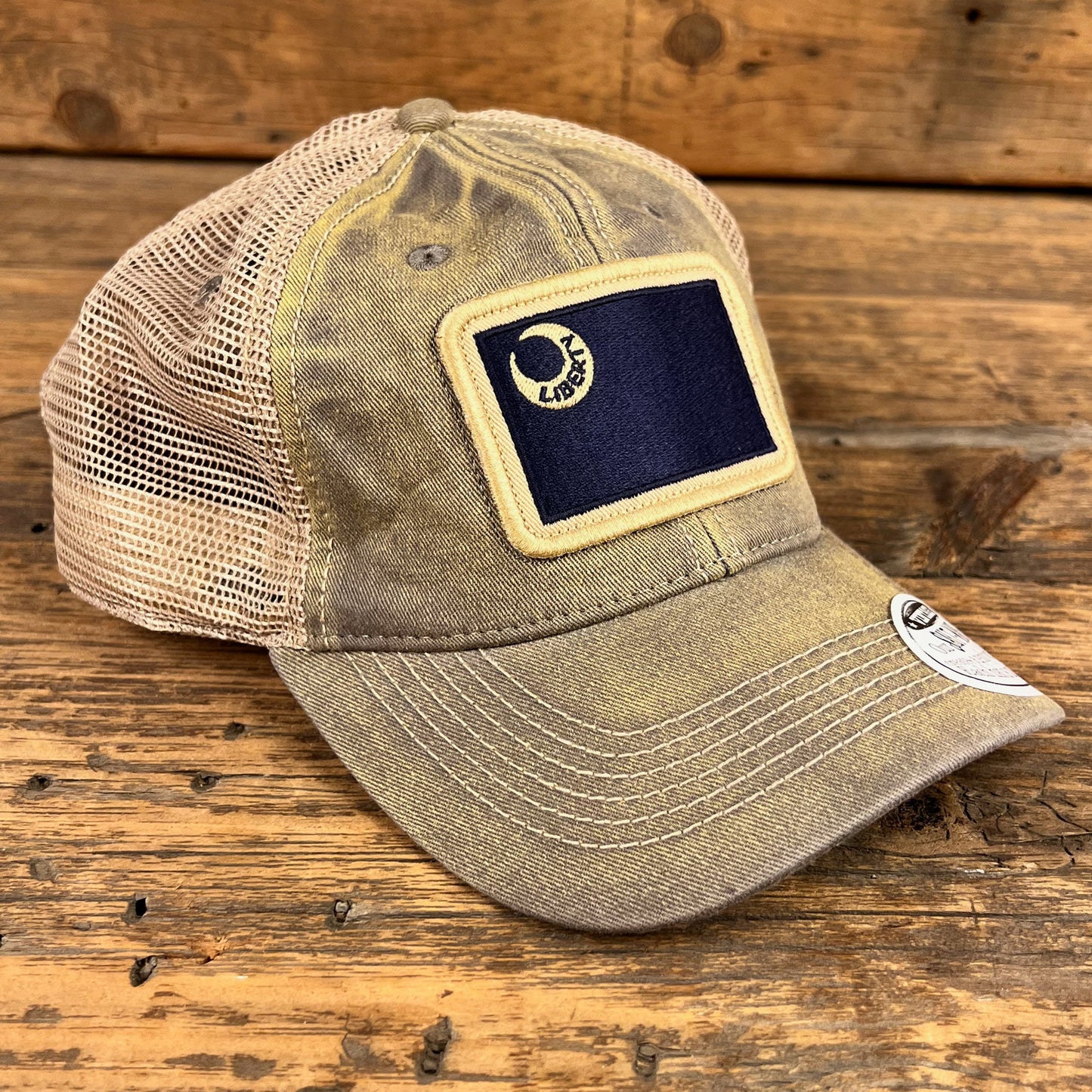 Moultrie Flag Faded Trucker Hat