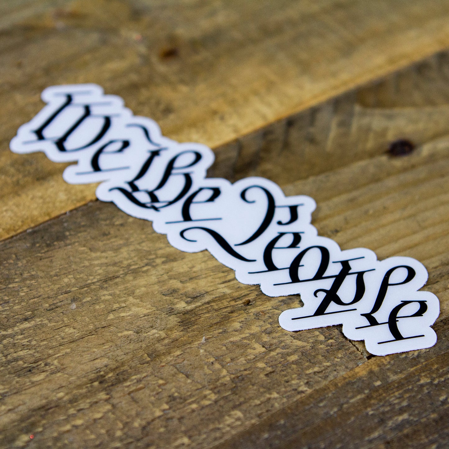 We The People Sticker