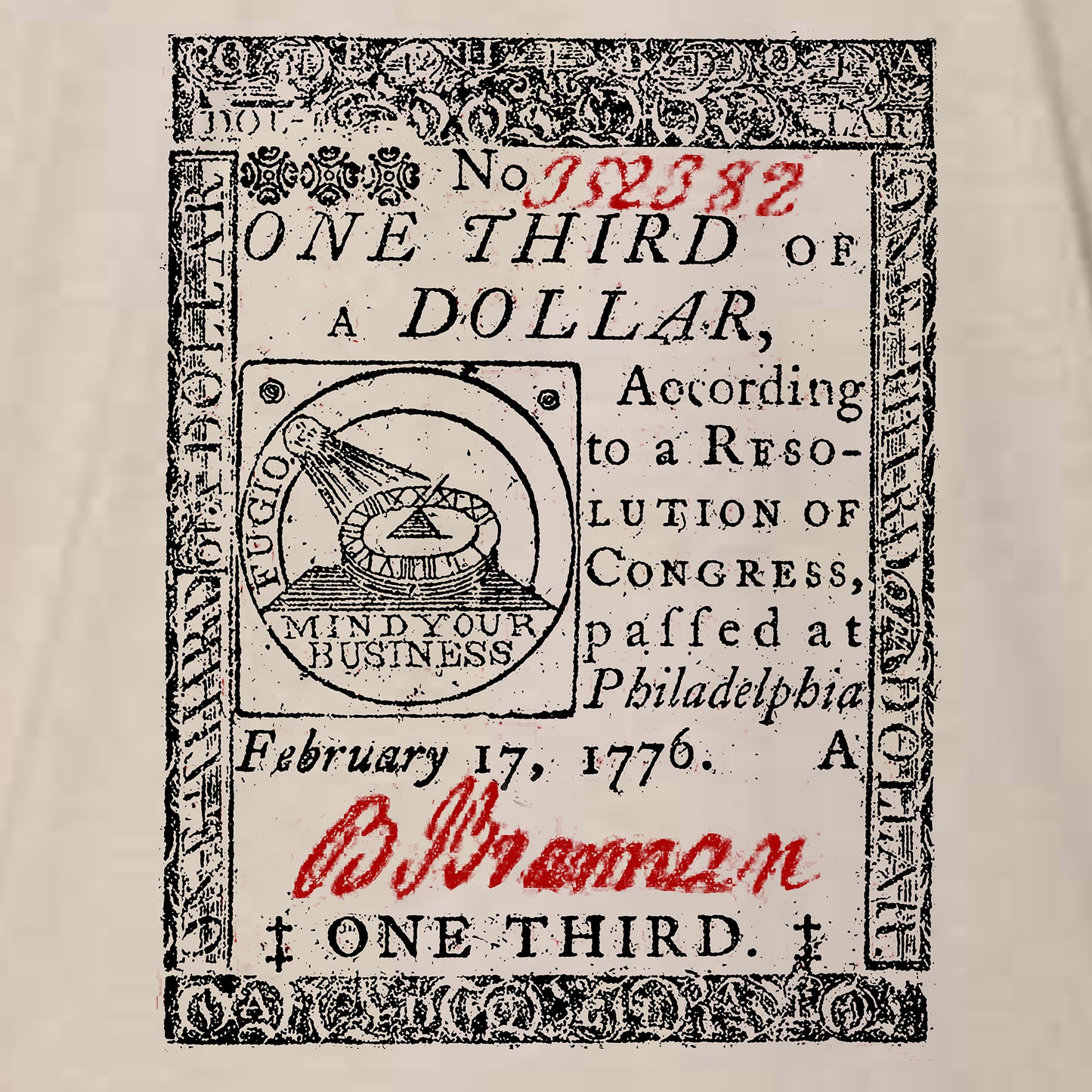 "We Are One" Rings Colonial Currency Shirt