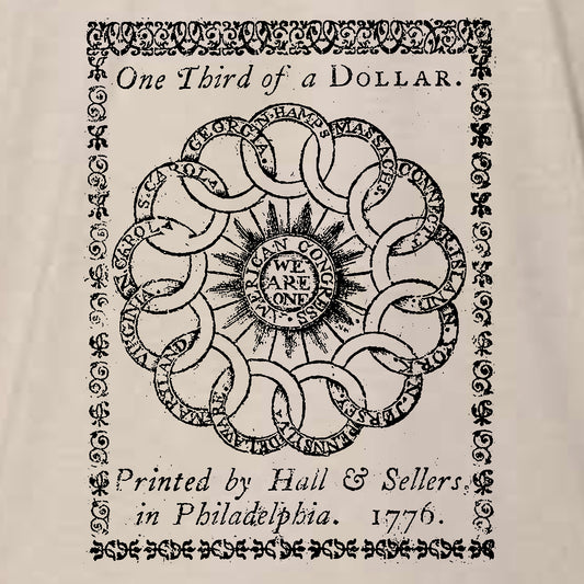 "We Are One" Rings Colonial Currency Shirt