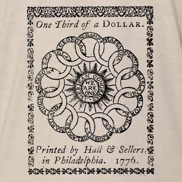 "We Are One" Rings Colonial Currency Shirt